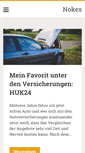 Mobile Screenshot of nokes.de